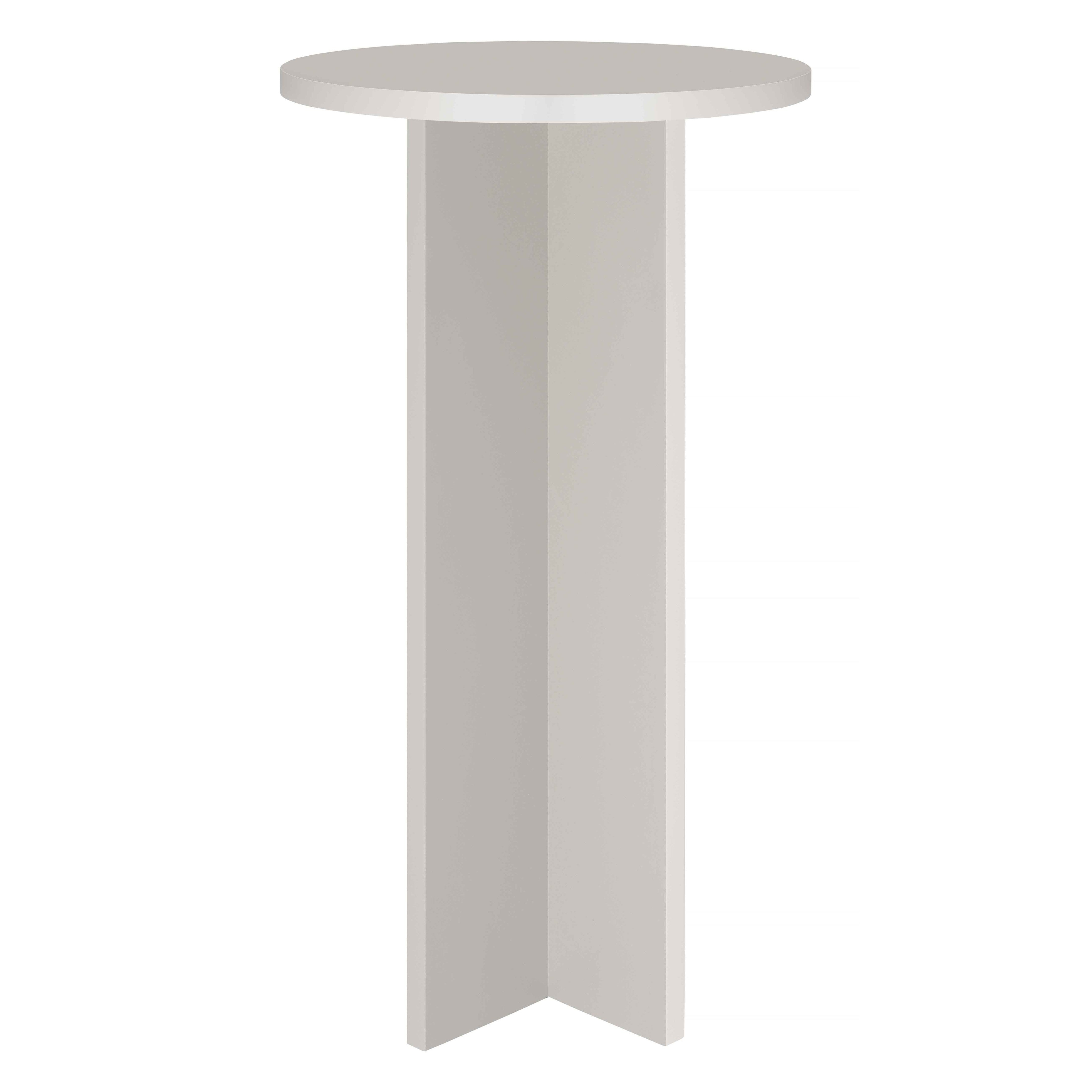 Mesa Alta Redonda Chin Chin Taupe 60