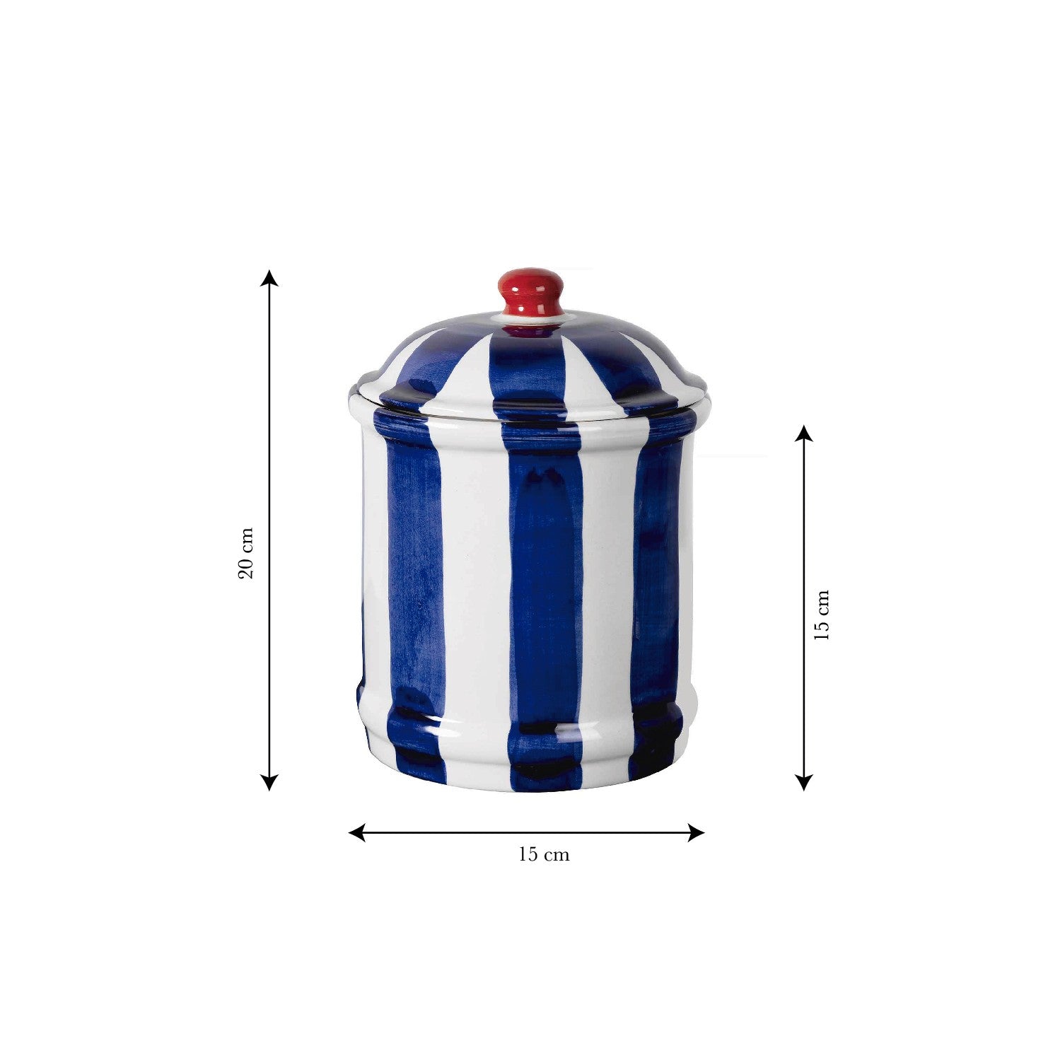 Bote de Cocina "Bonnie" Cerámica Azul