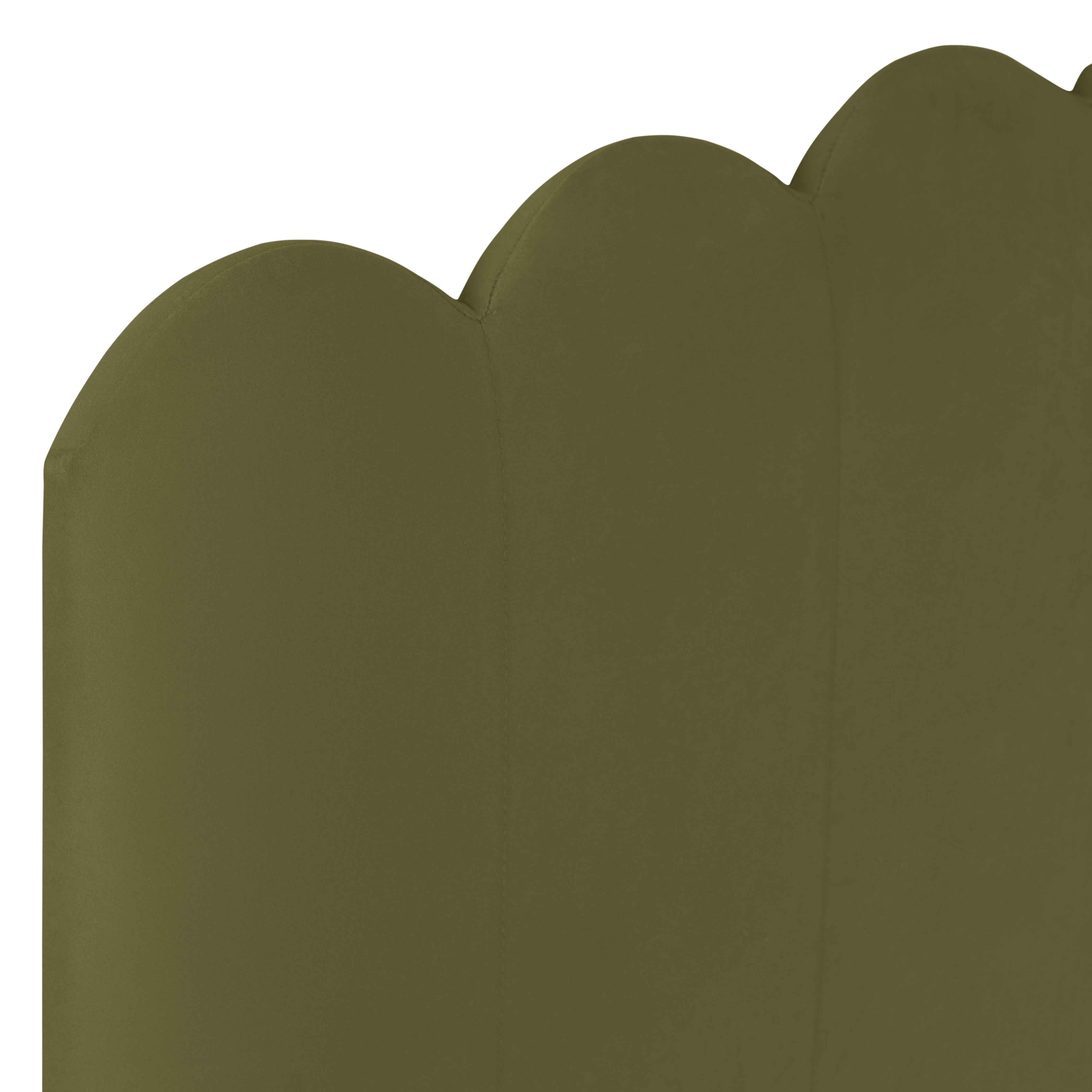 Cabecero Shell 135 Verde Salvia