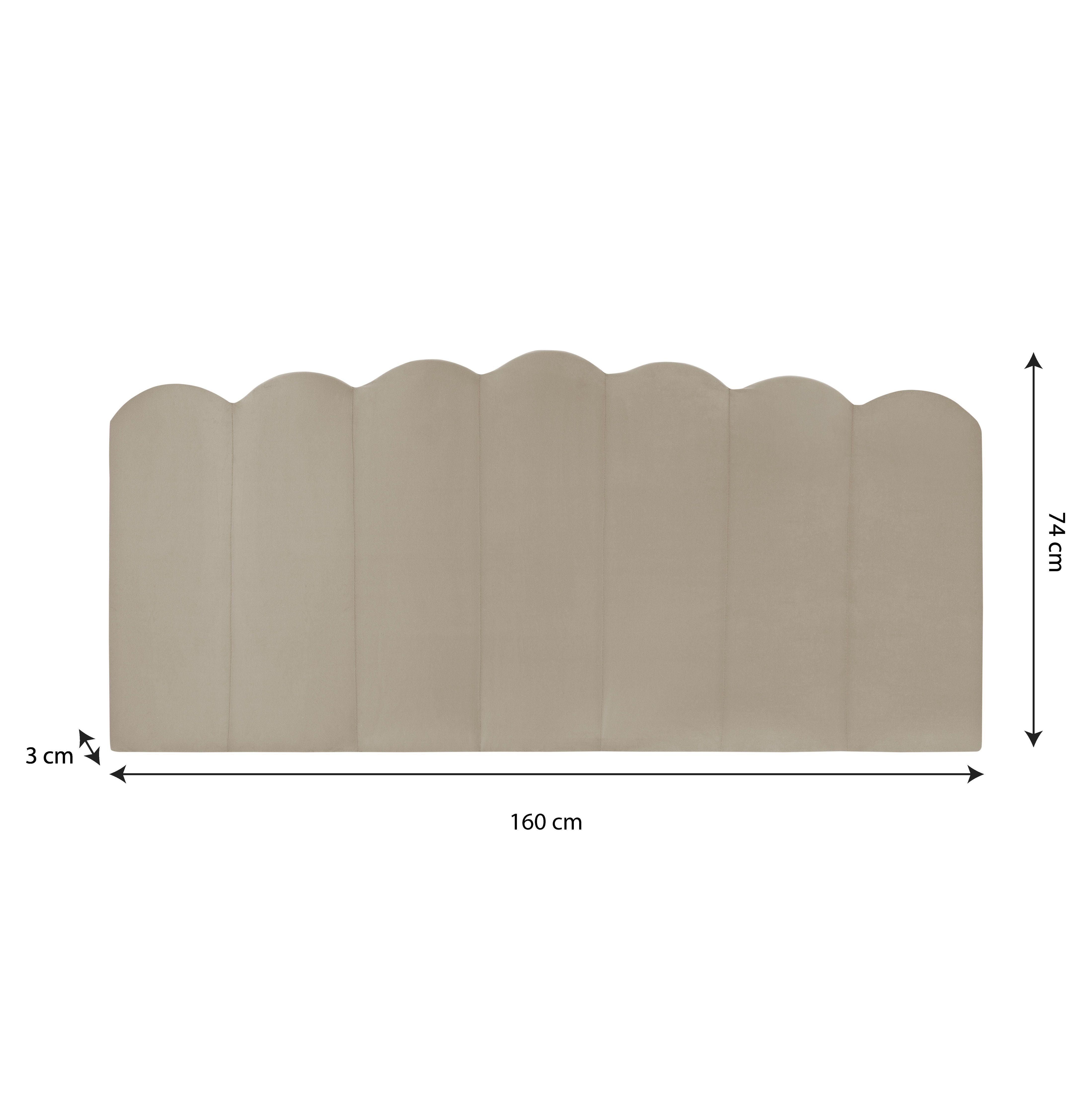 Cabecero Shell 150 Gris