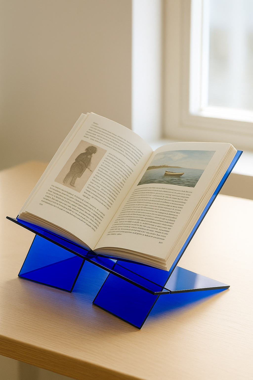 Soporte para Libros Azul