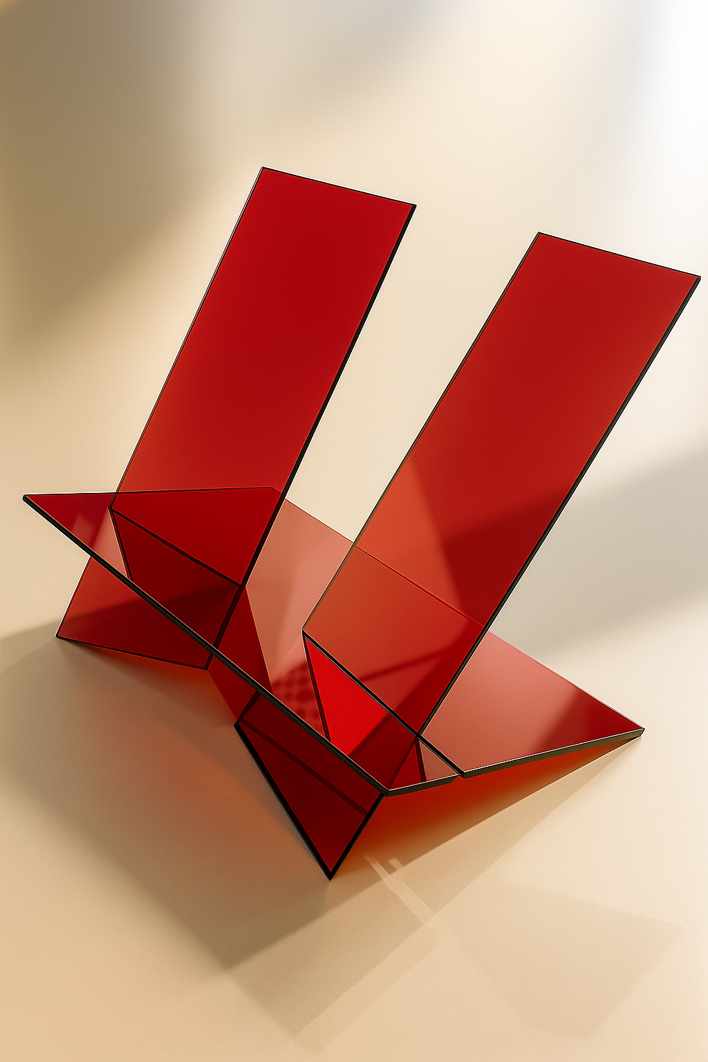 Soporte para libros Rojo