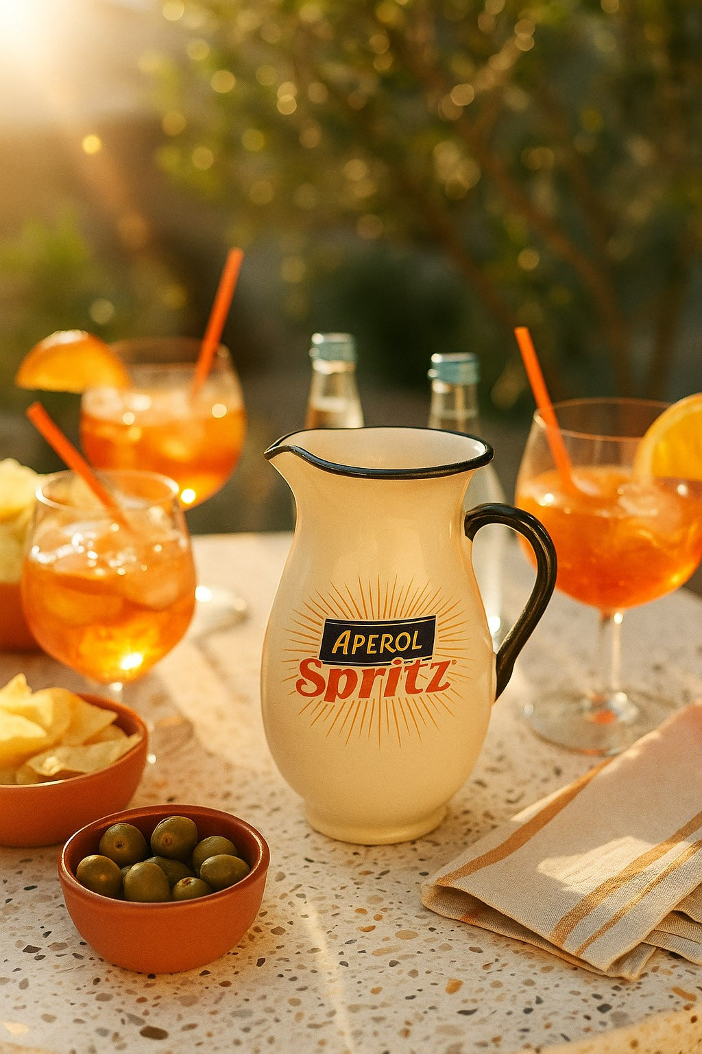 Jarra de Cocktail Aperol