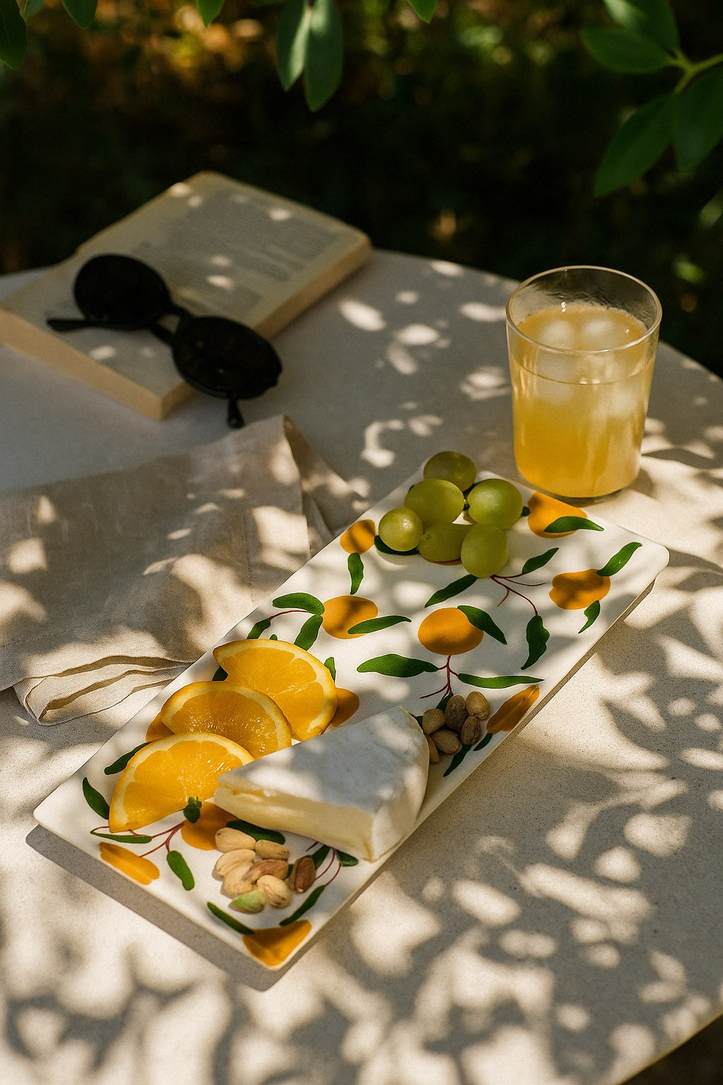 Bandeja de pinchos diseño Naranjas