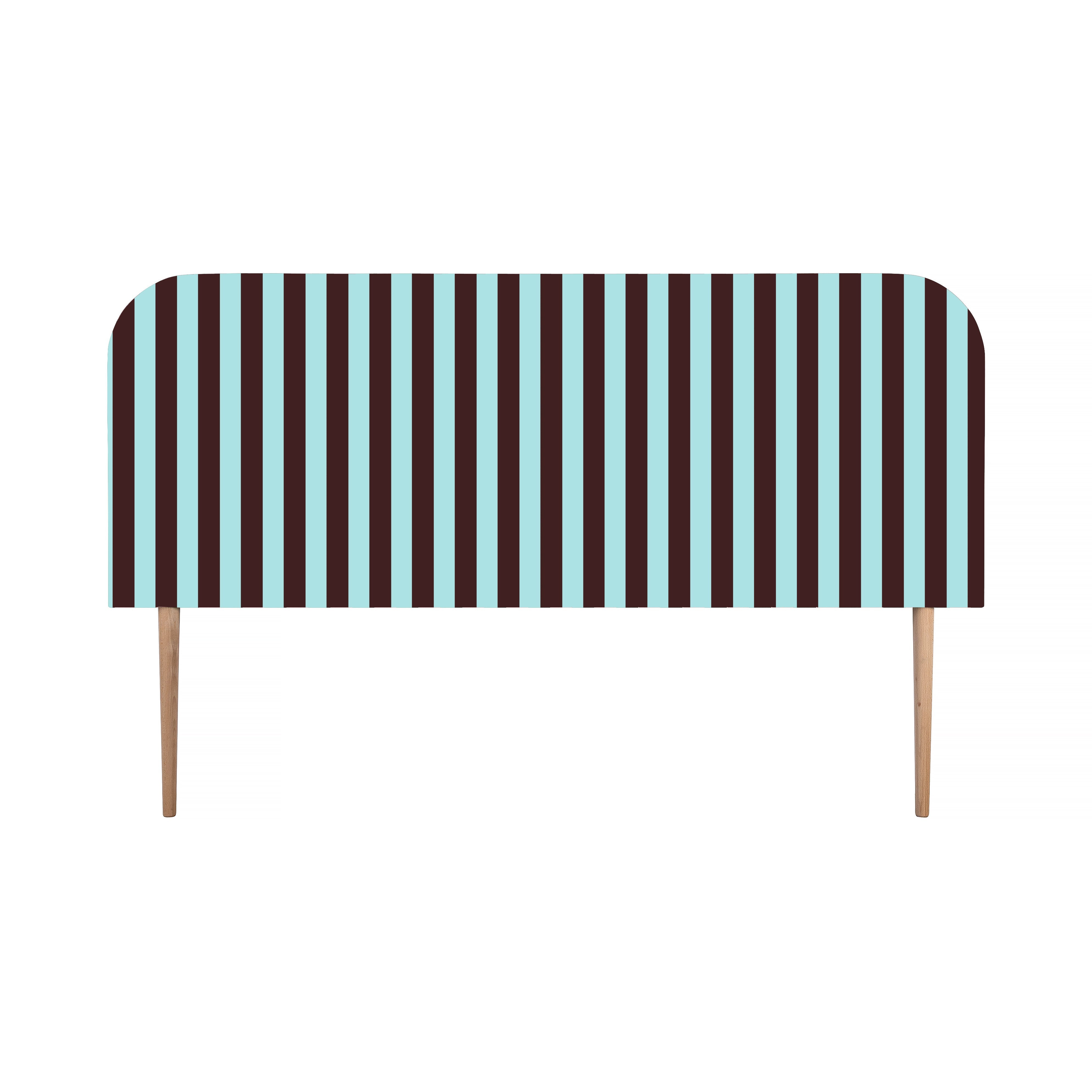 Cabecero Eddie Tapizado Terciopelo Cama 150cm  Burgundy Pool