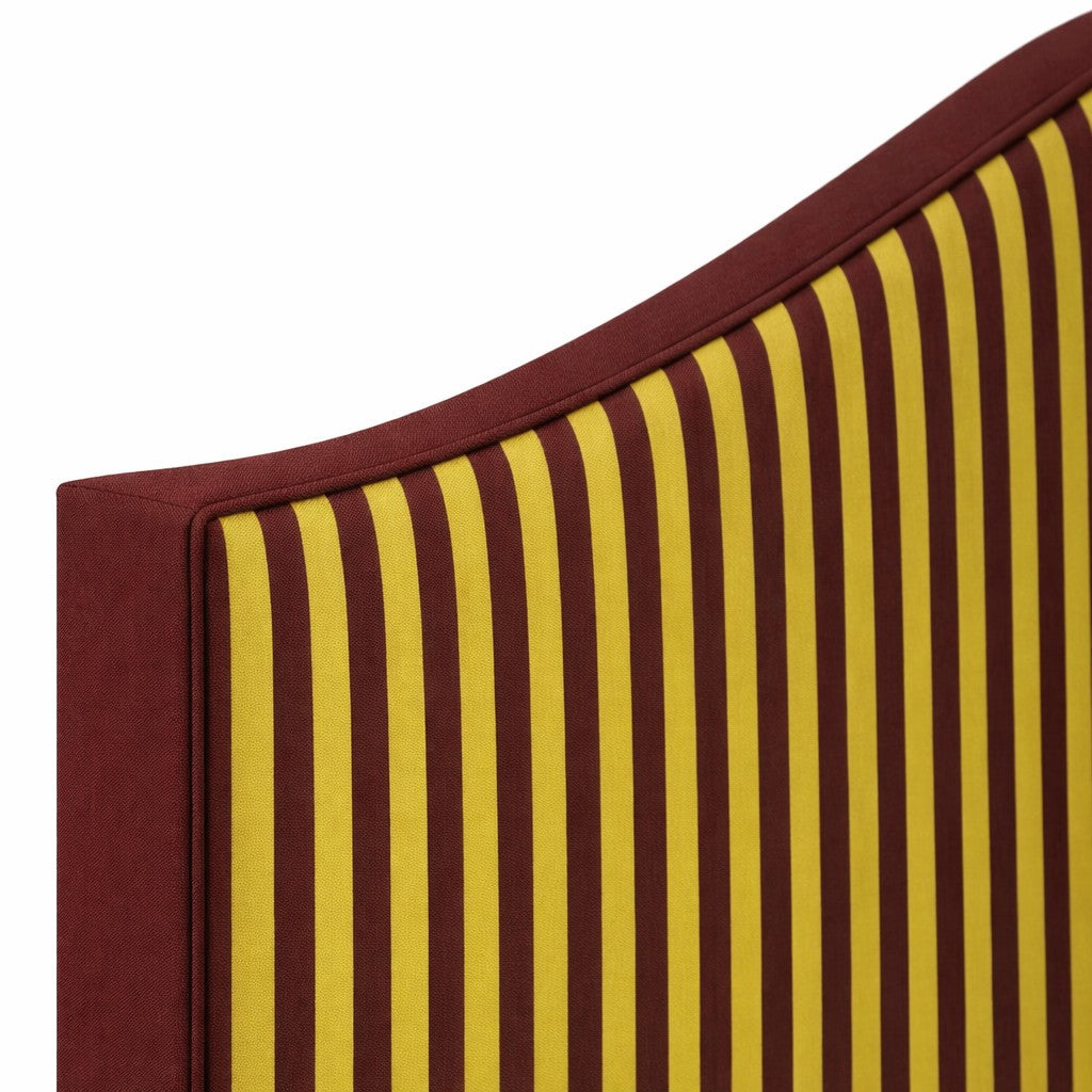 Cabecero Suzanne Tapizado Terciopelo Cama 150cm  Safron-Wine