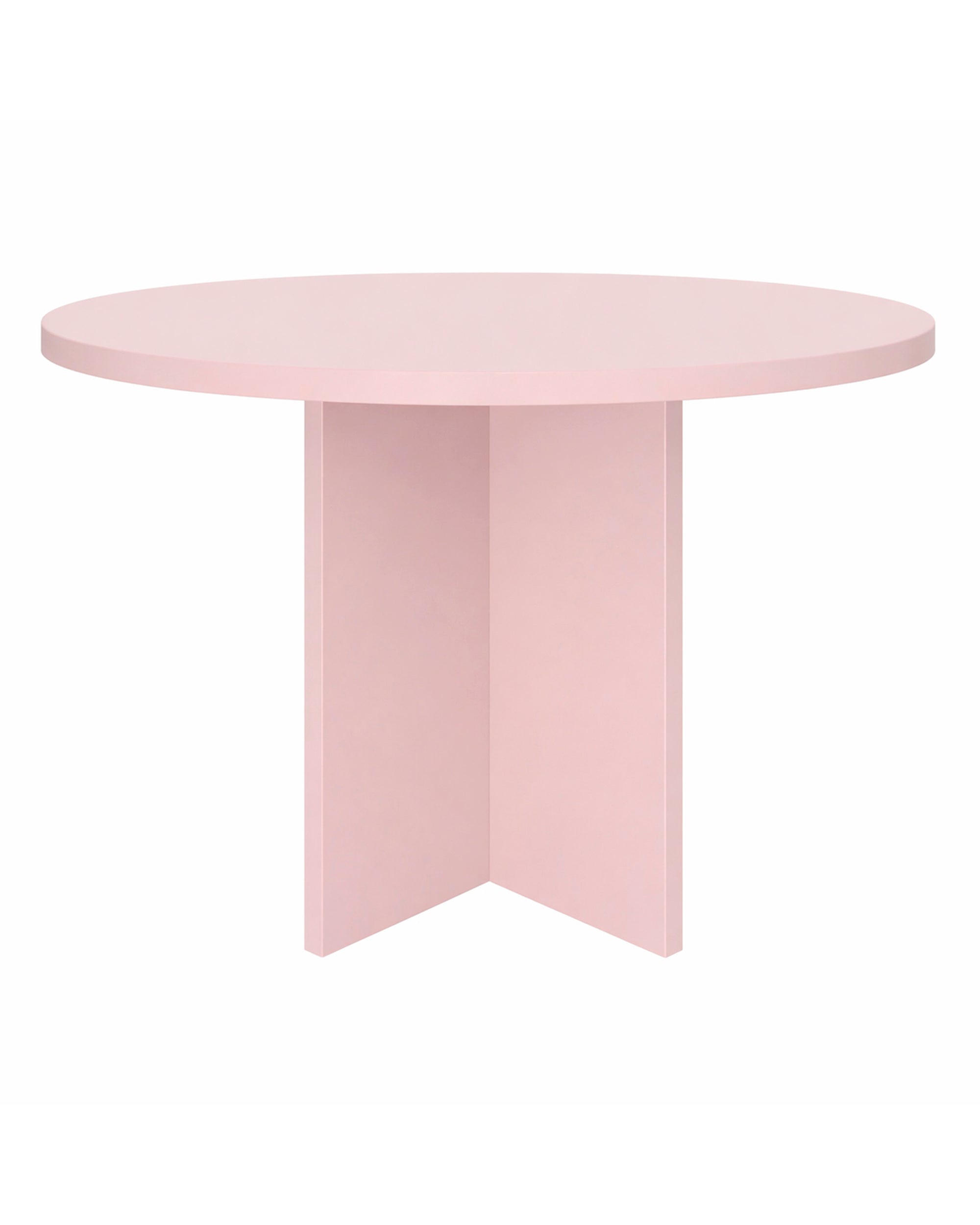Mesa redonda de comedor Matilda Rosa 120